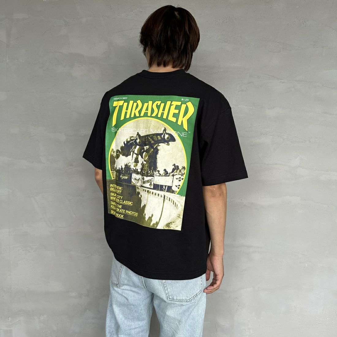 09 BLACK&&モデル身長：179cm 着用サイズ：L&&