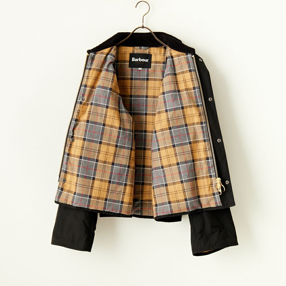 Barbour [バブアー] 別注 中綿入り SPEY スペイジャケット [MCAS151-JF] BLACK
