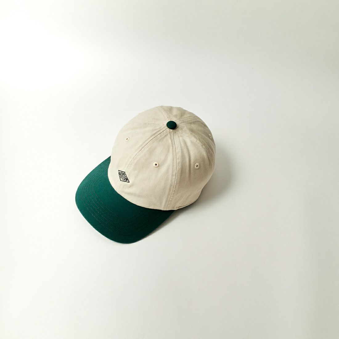 DANTON [ダントン] 6パネルバイカラーキャップ [DT-H0228TKC]IVORY/GREE
