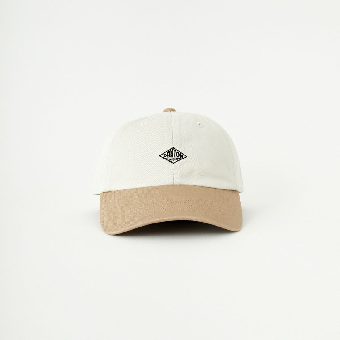 DANTON [ダントン] 6パネルバイカラーキャップ [DT-H0228TKC]ECRU/BEIGE