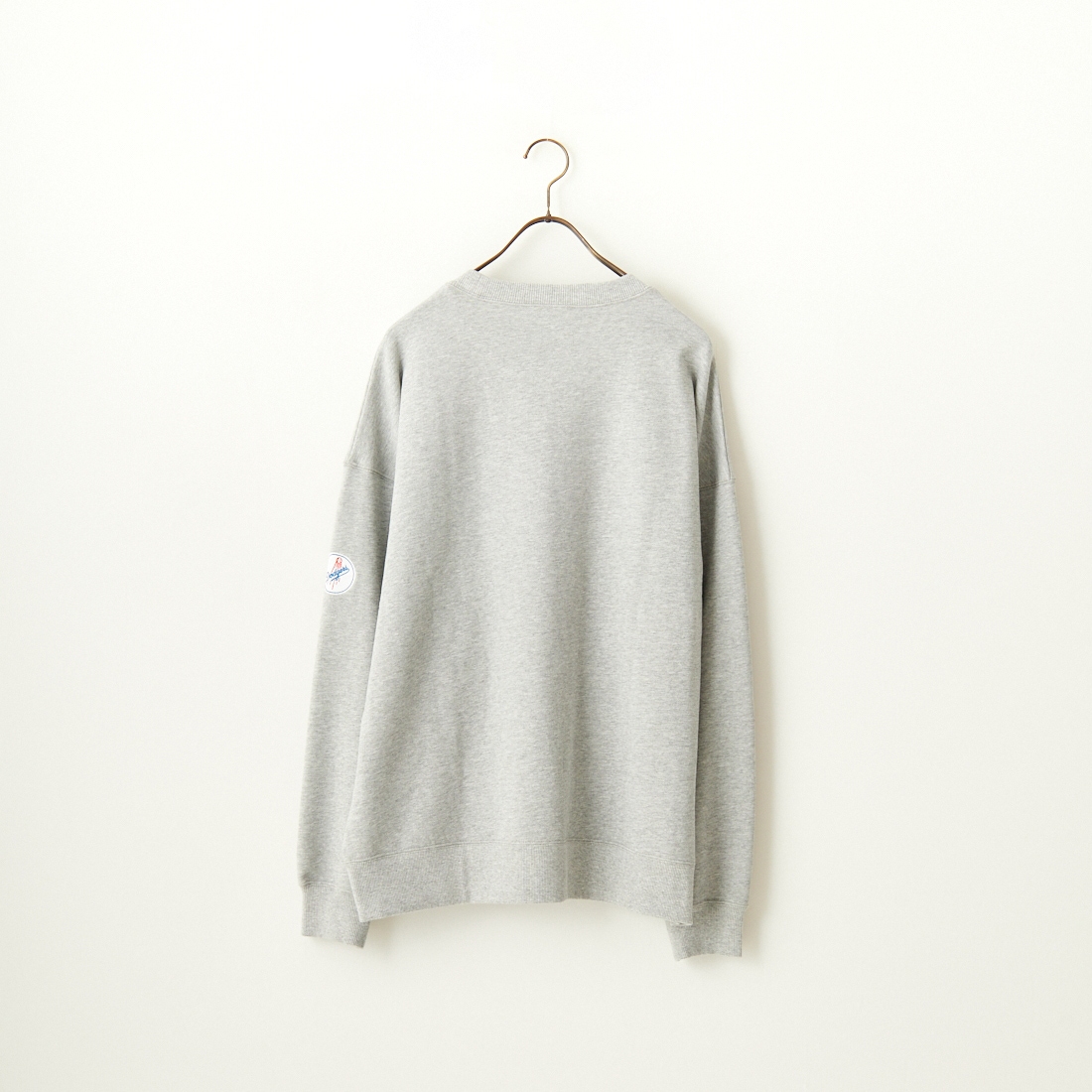 Fanatics [ファナティクス] 別注 MLBロゴ刺繍 クルーネックスウェット [OT0524FW0002-JF] GRY LA