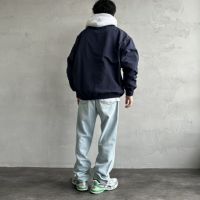 新品・未使用品☆ ファナティクス 別注 サテン ジャケット グレー M 新品・未使用品☆ ファナティクス 別注 サテン ジャケット
