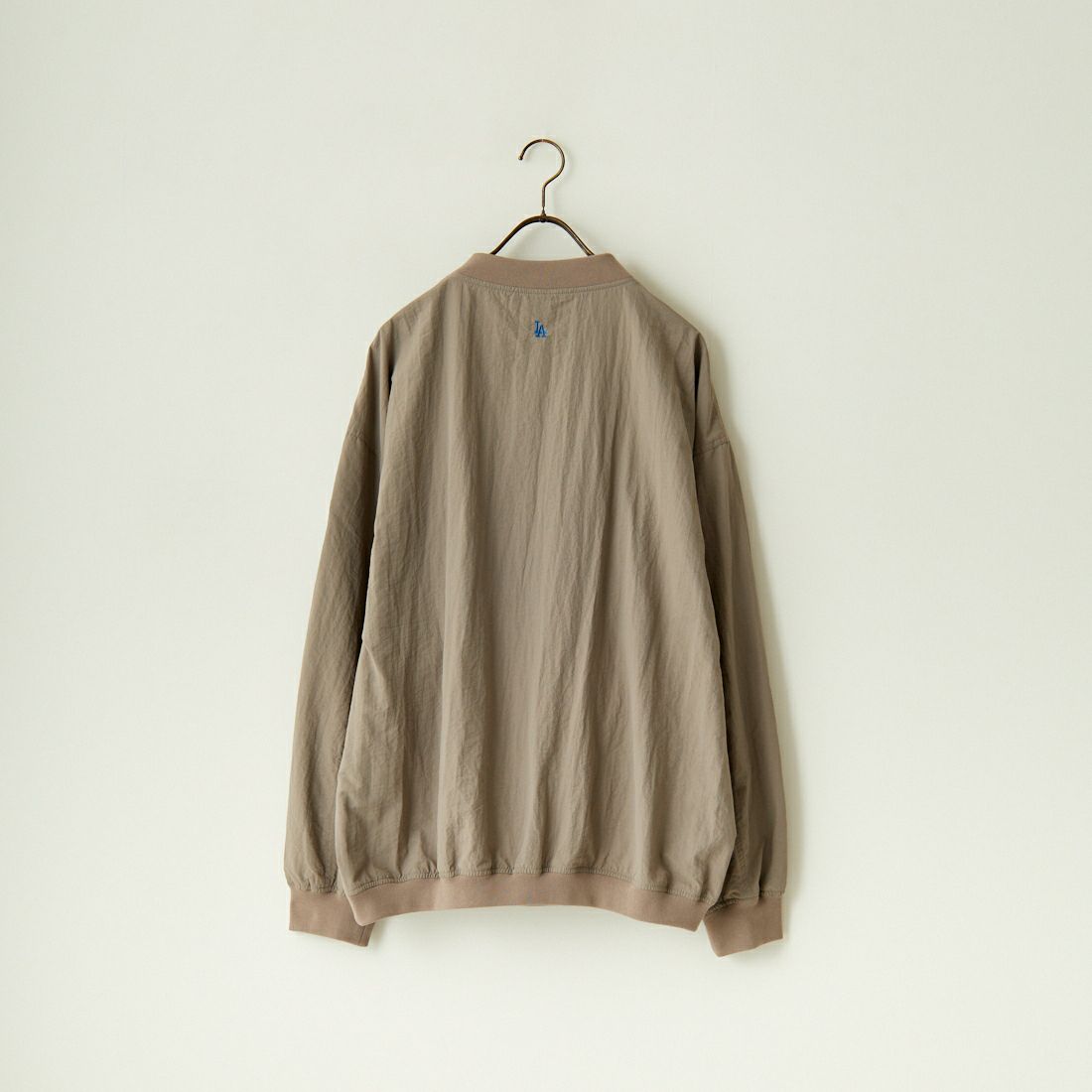 Fanatics [ファナティクス] 別注 MLBロゴ Vネックトレーニングジャケット [OT2224FW0001-JF] GRAY LA