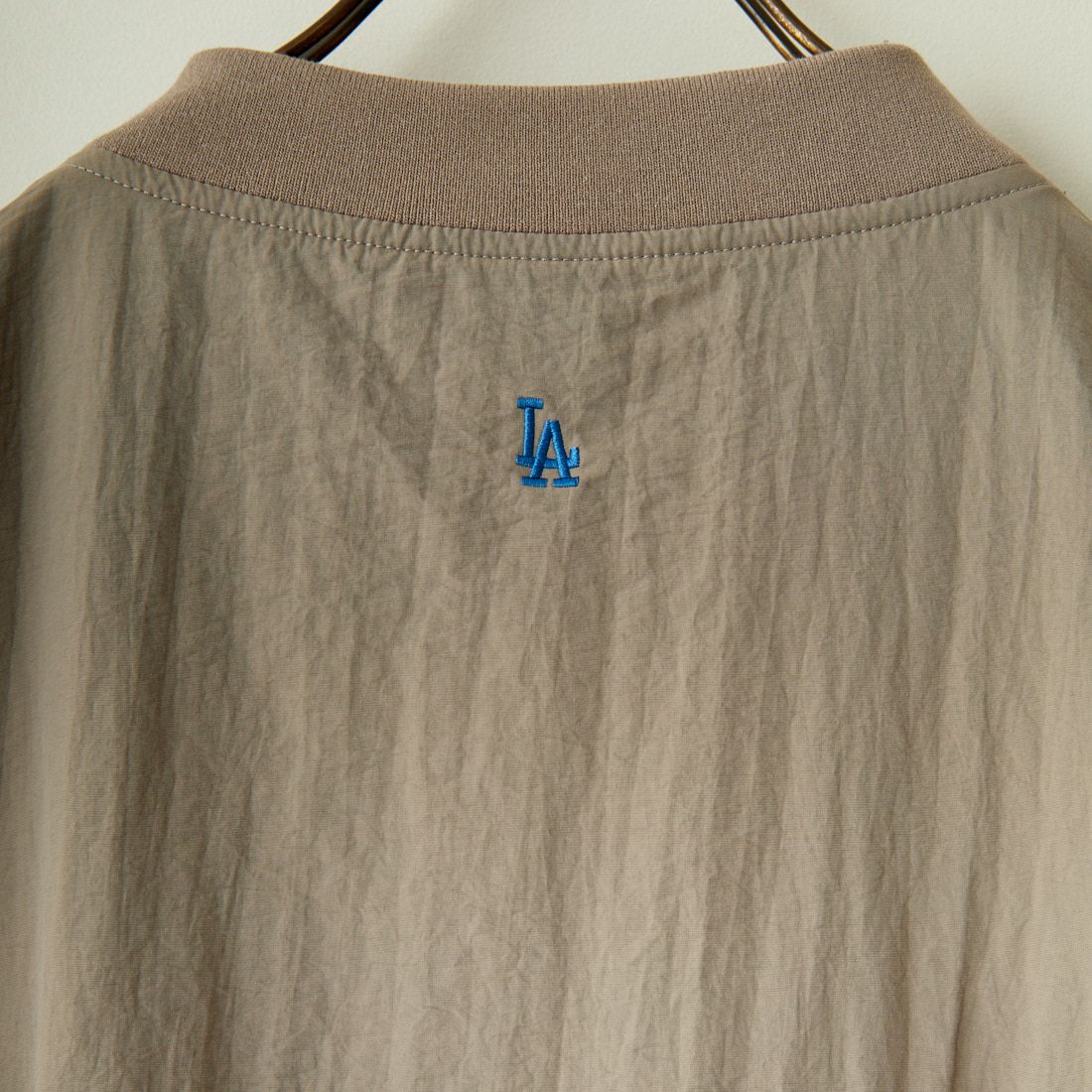 Fanatics [ファナティクス] 別注 MLBロゴ Vネックトレーニングジャケット [OT2224FW0001-JF] GRAY LA