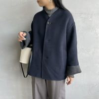 DK.NVY/TOP&&モデル身長：156cm 着用サイズ：36&&
