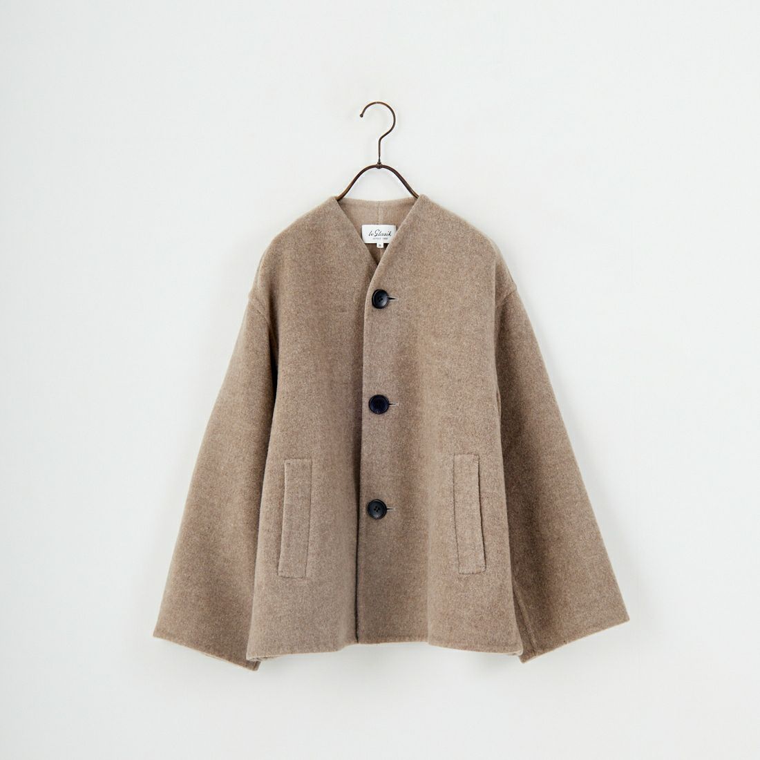 le glazik [ルグラジック] ウールリバージャケット [LG-A0617MFW] DK.BEG/BEG