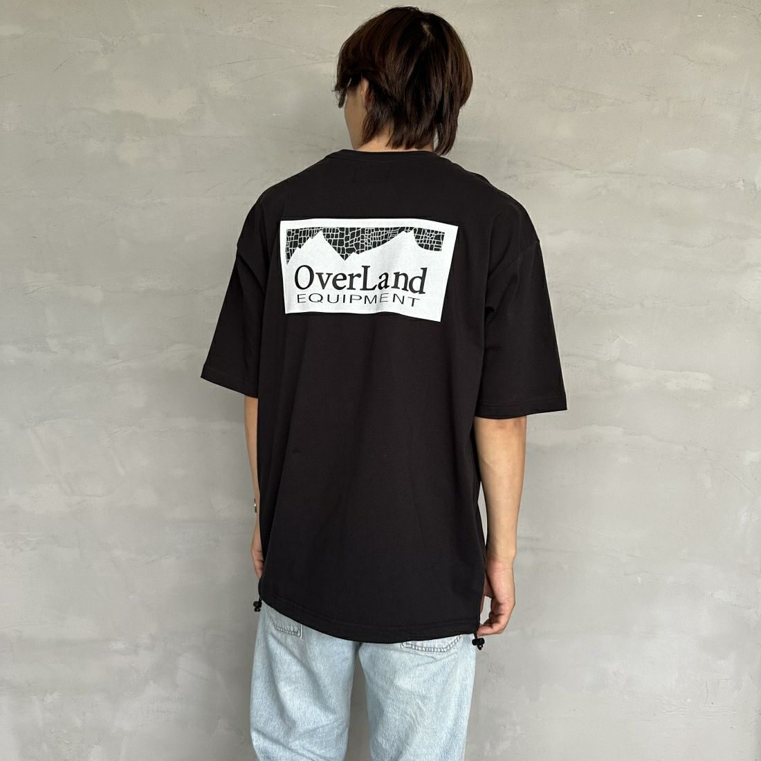BLACK&&モデル身長：179cm 着用サイズ：L&&