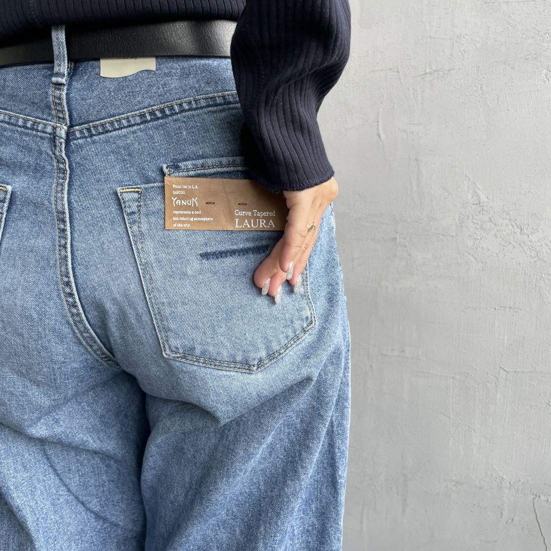 YANUK [ヤヌーク] カーブテーパード LAURA/ローラ [57141314] CUB