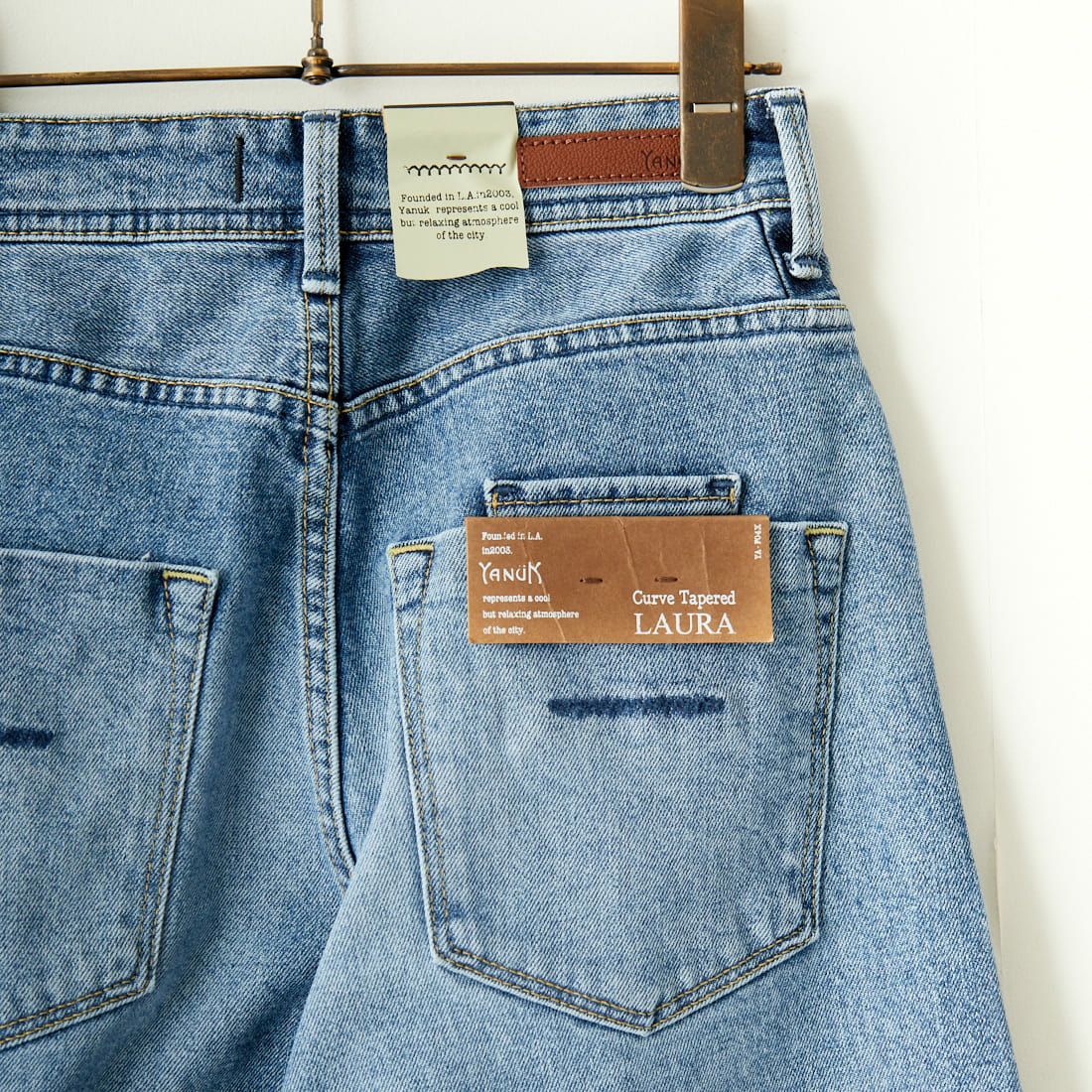 YANUK [ヤヌーク] カーブテーパード LAURA/ローラ [57141314] CUB