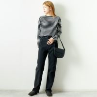 YANUK ボーイズストレートデニム LEA 23 OBK Trick Denimボーイズストレート