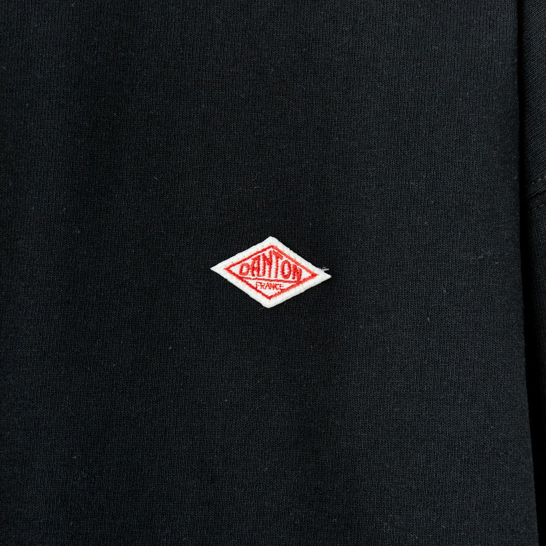 DANTON [ダントン] プレーン ロングスリーブTシャツ [DT-C0200TCB] BLACK