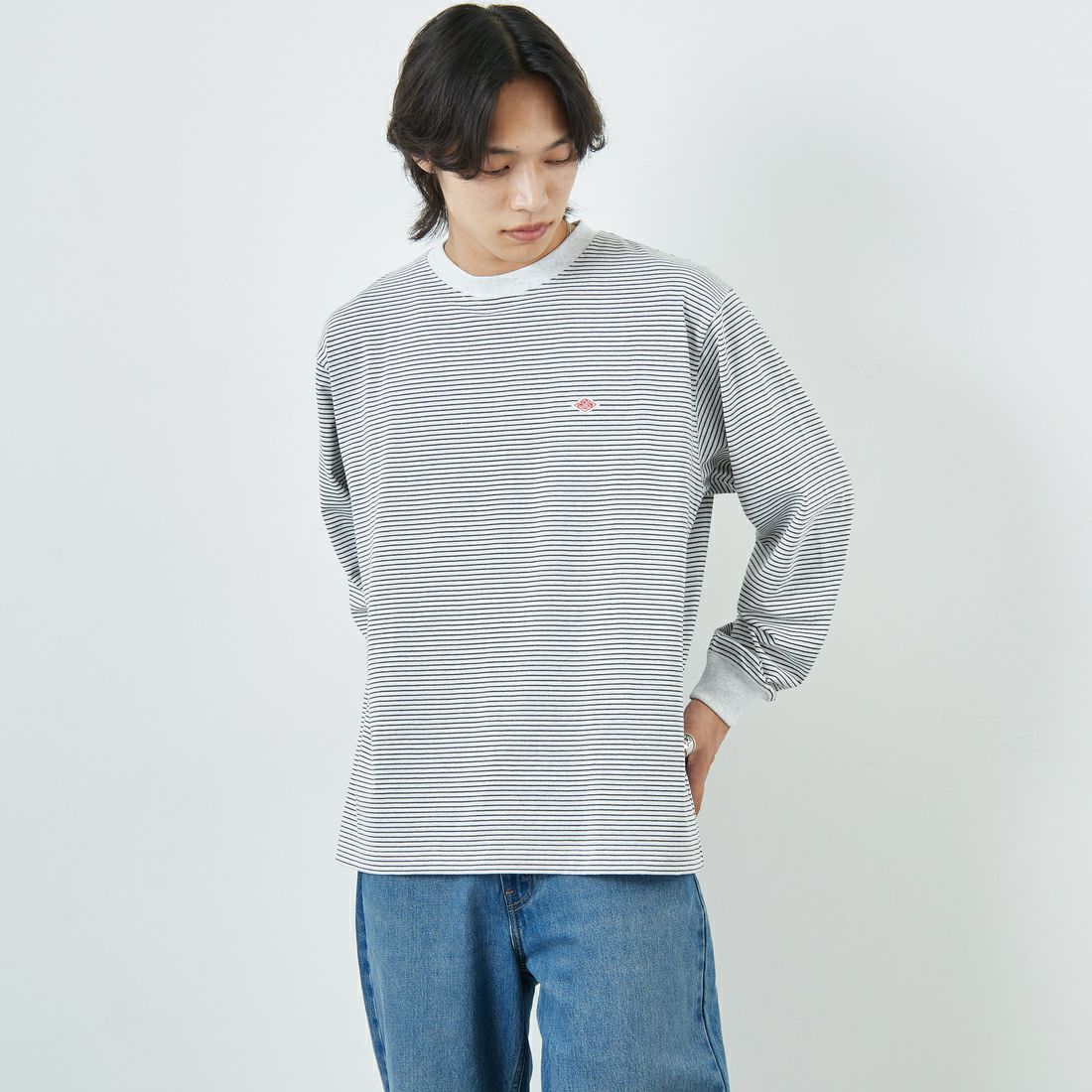 H.WH/CHR M&&モデル身長：179cm 着用サイズ：L&&