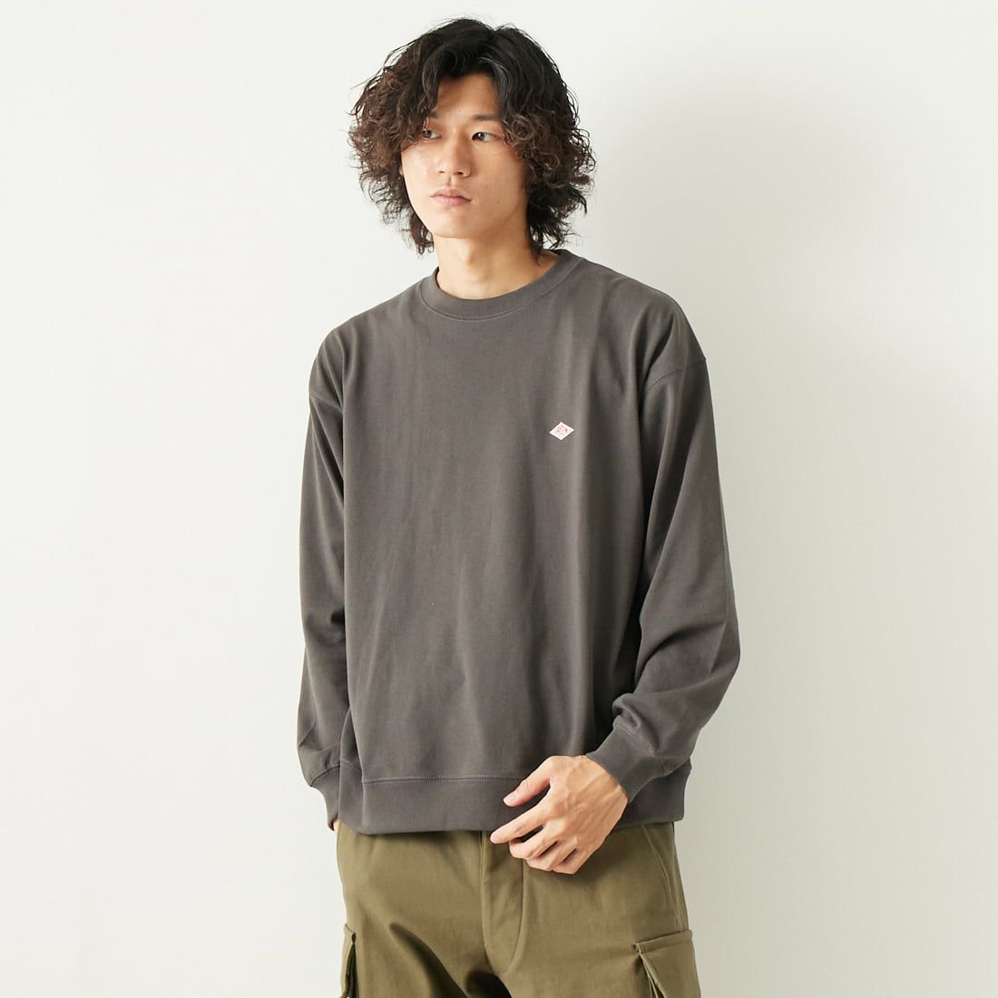 DANTON [ダントン] ソリッド スウェットTシャツ [DT-C0204TCB]