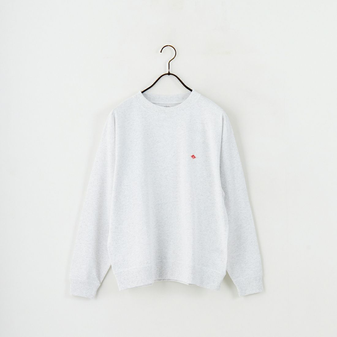 DANTON [ダントン] ソリッド スウェットTシャツ [DT-C0204TCB] HEATHER WH