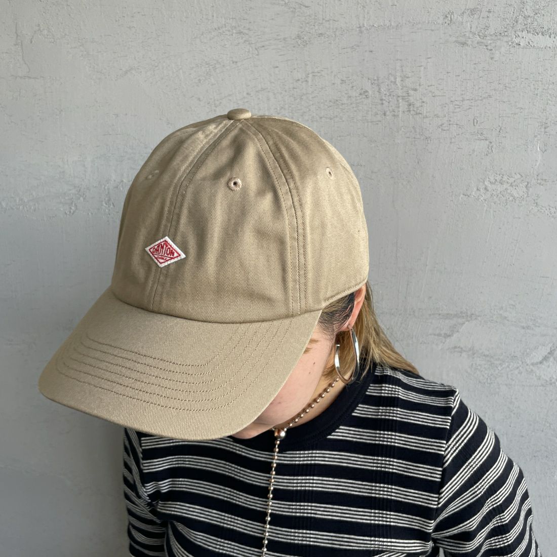 DANTON [ダントン] コットンツイル6パネルキャップ [DT-H0227TKC] BEIGE