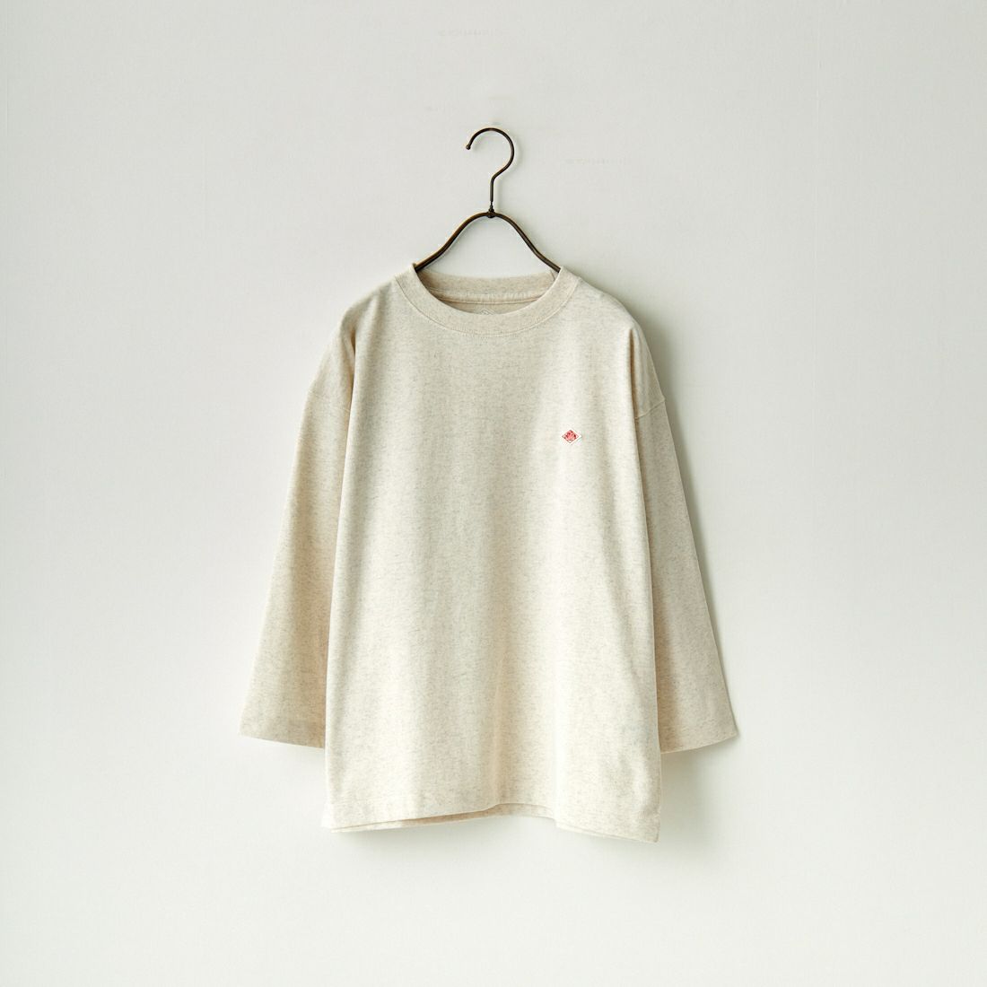 DANTON [ダントン] ソリッド クルーネックプルオーバー [DT-C0131TCB] H.IVORY