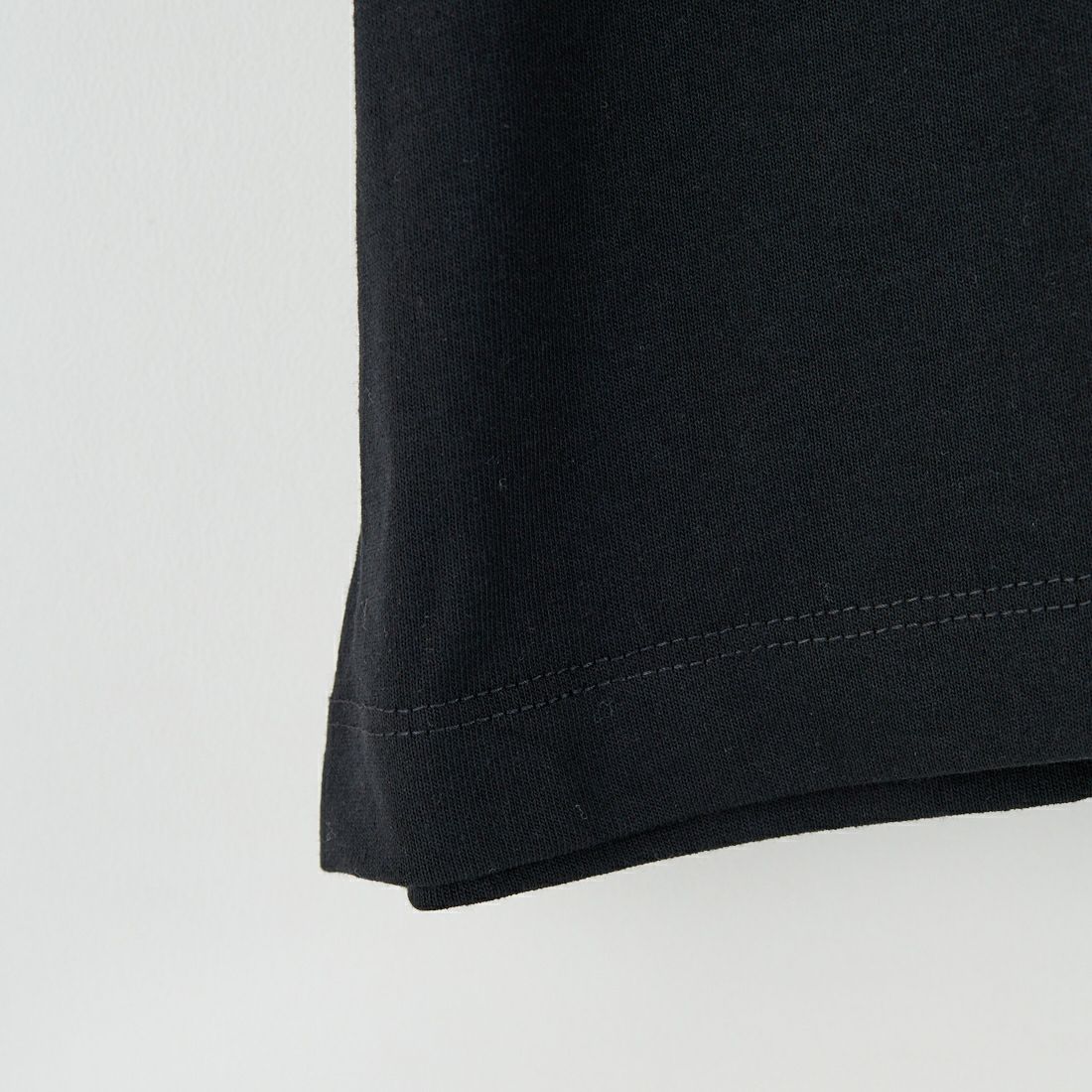 DANTON [ダントン] ソリッド クルーネックプルオーバー [DT-C0131TCB] BLACK