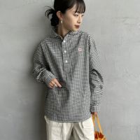 DANTON [ダントン] ラウンドカラー オックスフォードシャツ [DT