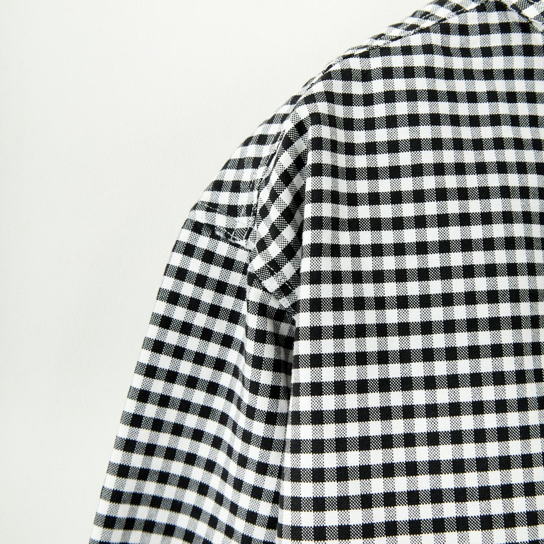 DANTON [ダントン] ラウンドカラー オックスフォードシャツ [DT-B0281OXP] BLK/WHT GN