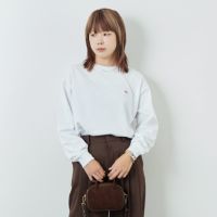 WHITE&&モデル身長：167cm 着用サイズ：S&&