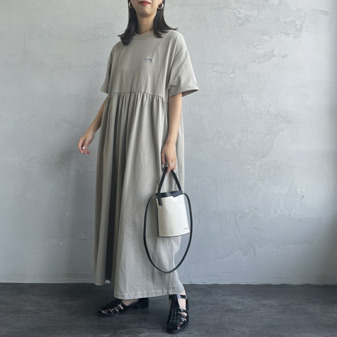 ｸﾞﾚｰｼﾞｭ&&モデル身長：163cm 着用サイズ：M&&