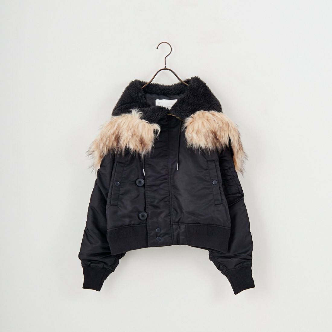 MILITARY [ミリタリー] 別注 N-2B オーバーサイズフライトジャケット [T-24789002-JF] BLACK