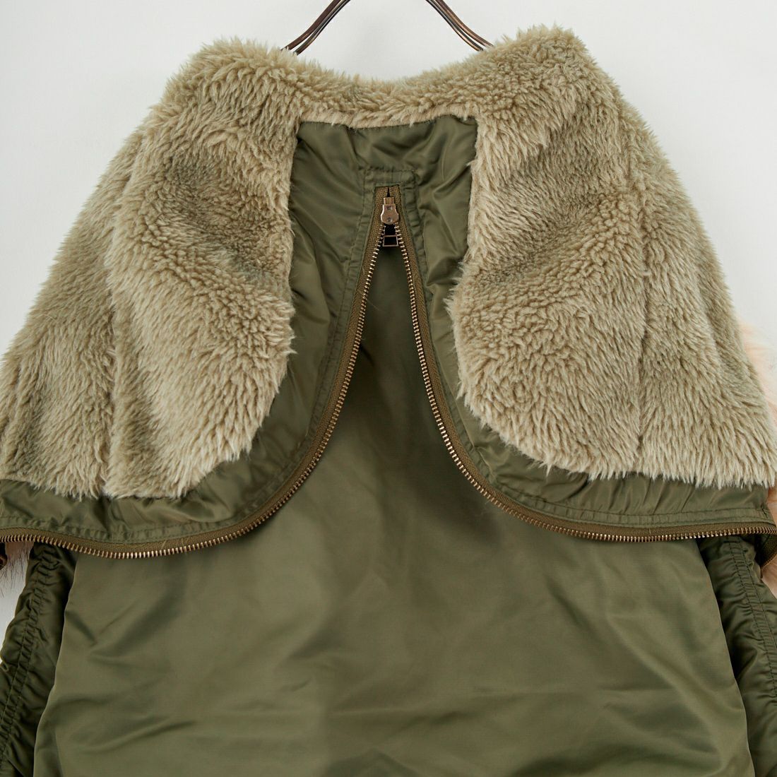 MILITARY [ミリタリー] 別注 N-2B オーバーサイズフライトジャケット [T-24789002-JF] KHAKI