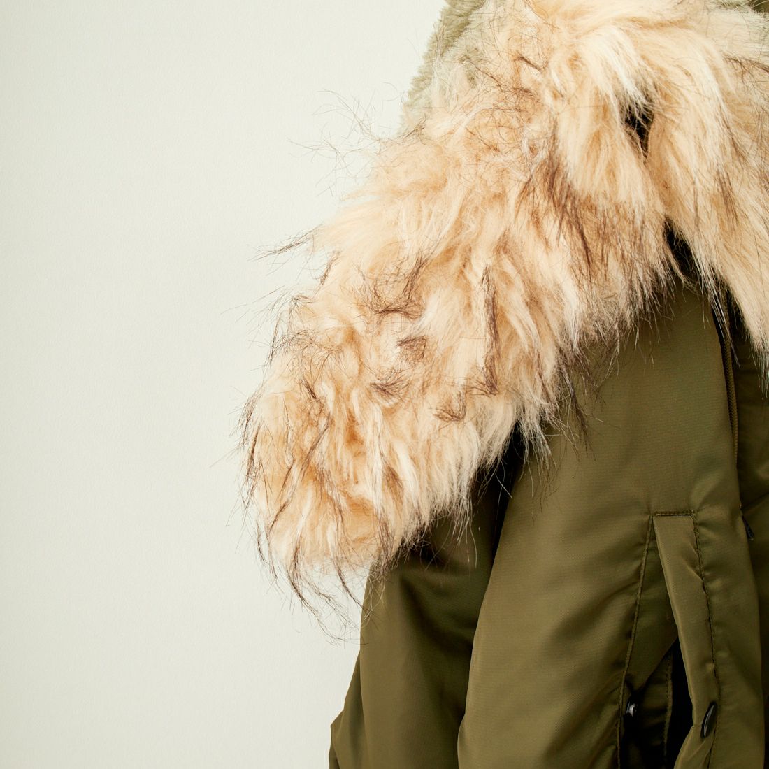 MILITARY [ミリタリー] 別注 N-2B オーバーサイズフライトジャケット [T-24789002-JF] KHAKI