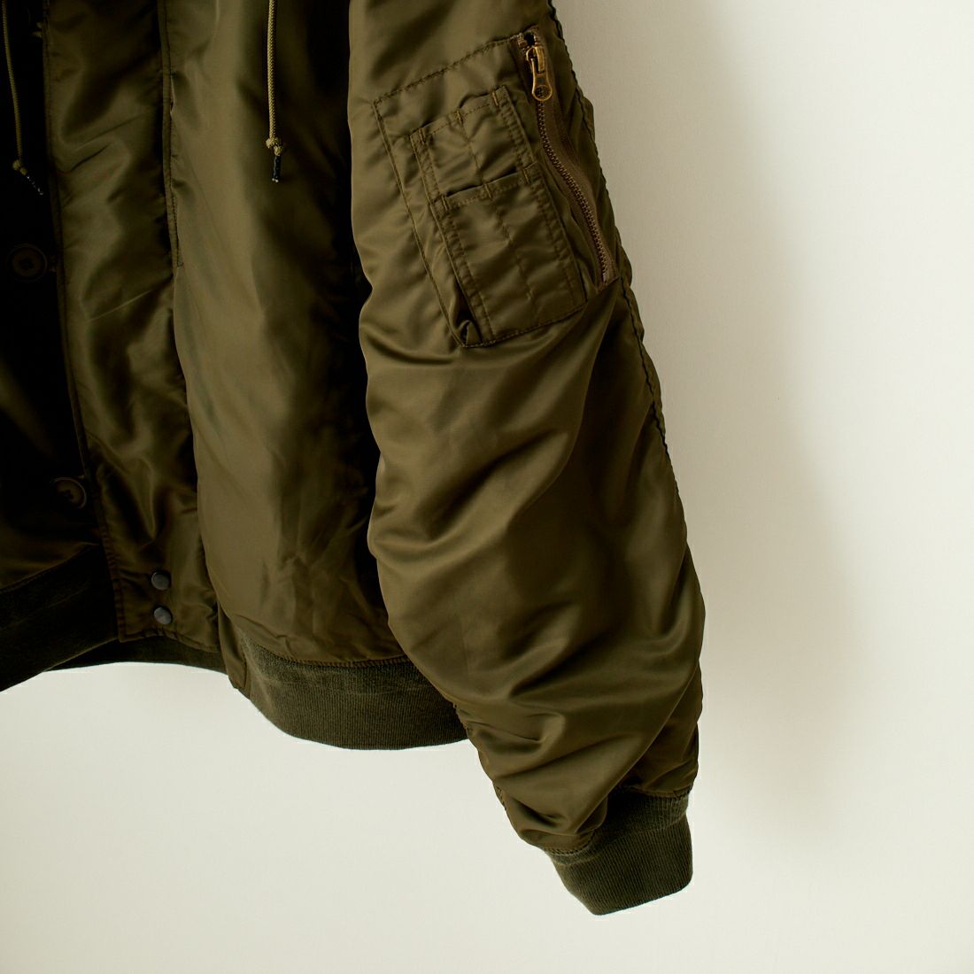MILITARY [ミリタリー] 別注 N-2B オーバーサイズフライトジャケット [T-24789002-JF] KHAKI