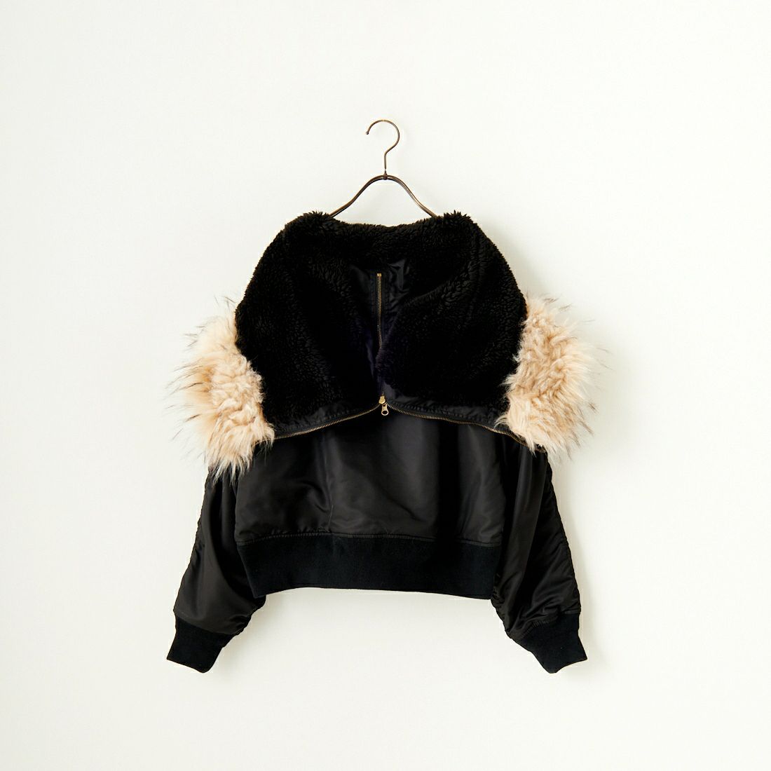 MILITARY [ミリタリー] 別注 N-2B オーバーサイズフライトジャケット [T-24789002-JF] BLACK