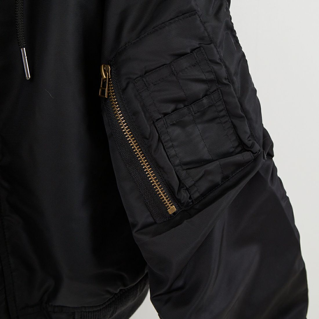 MILITARY [ミリタリー] 別注 N-2B オーバーサイズフライトジャケット [T-24789002-JF] BLACK