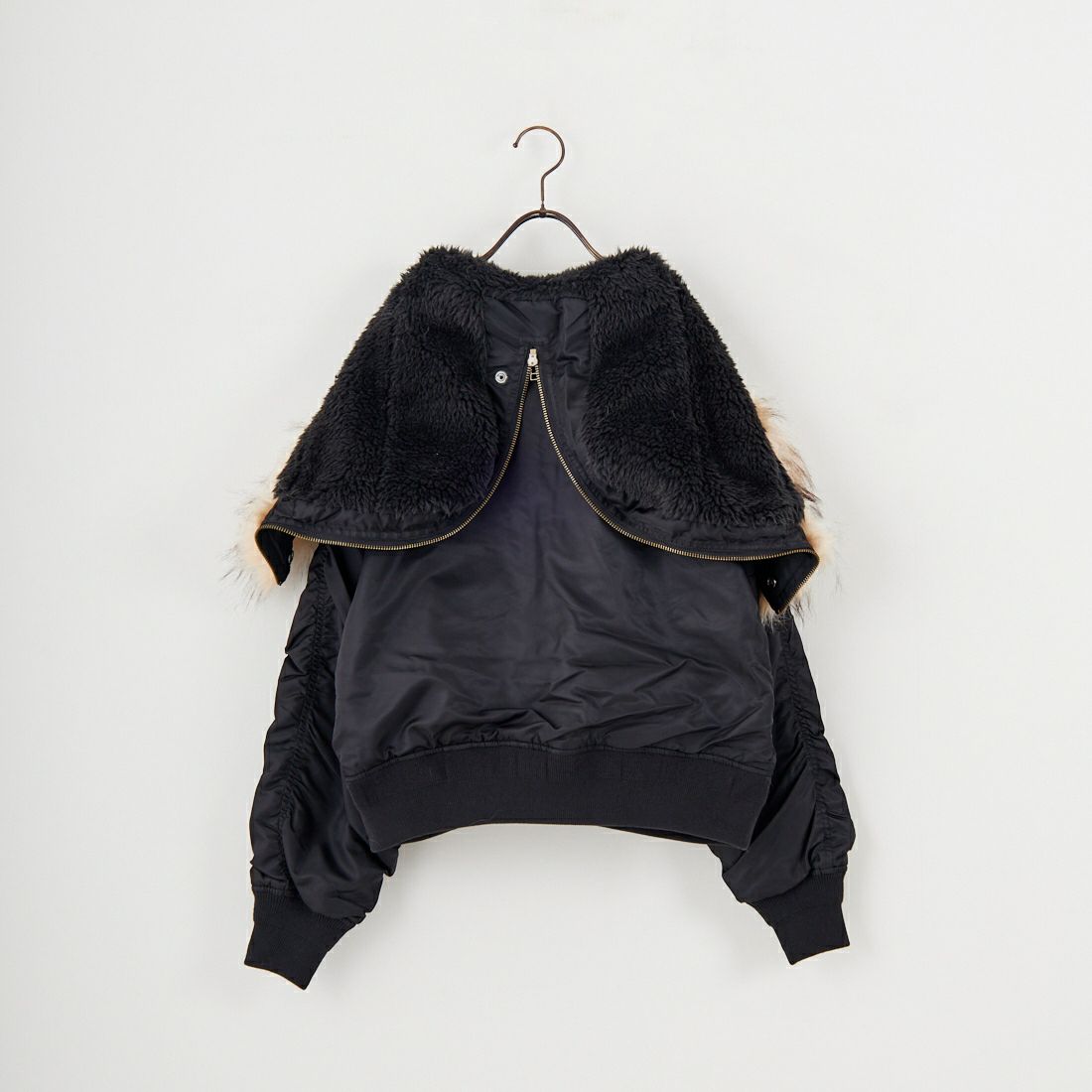 MILITARY [ミリタリー] 別注 N-2B オーバーサイズフライトジャケット [T-24789002-JF] BLACK