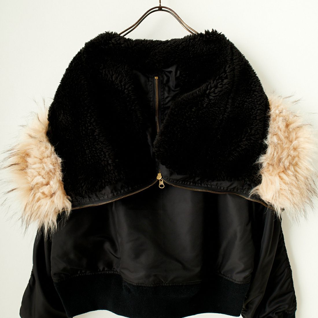 MILITARY [ミリタリー] 別注 N-2B オーバーサイズフライトジャケット [T-24789002-JF] BLACK