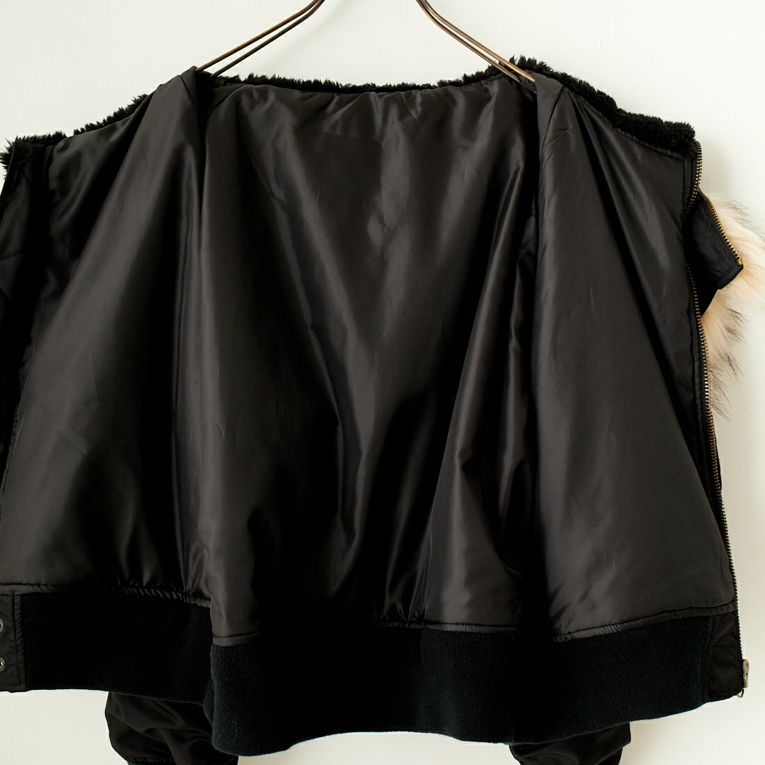 MILITARY [ミリタリー] 別注 N-2B オーバーサイズフライトジャケット [T-24789002-JF] BLACK