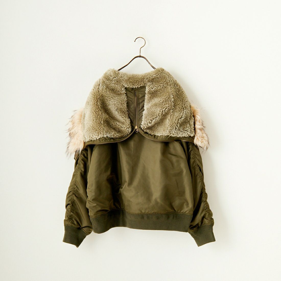 MILITARY [ミリタリー] 別注 N-2B オーバーサイズフライトジャケット [T-24789002-JF] KHAKI