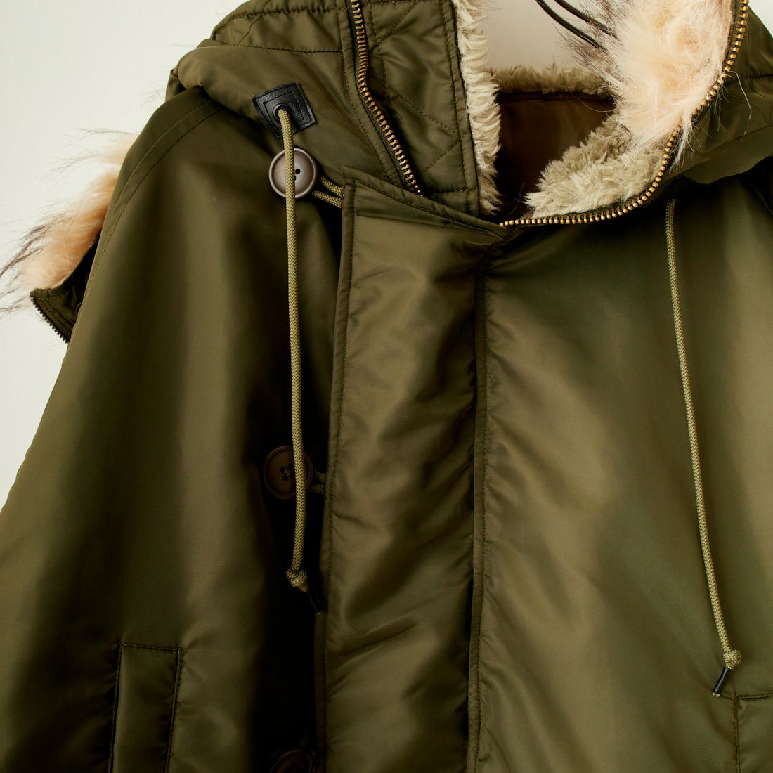 MILITARY [ミリタリー] 別注 N-2B オーバーサイズフライトジャケット [T-24789002-JF] KHAKI