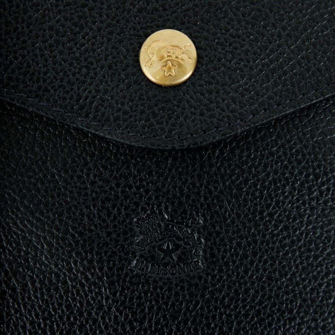 IL BISONTE [イルビゾンテ] レザーウォレット [411304] 35 ﾌﾞﾗｯｸ