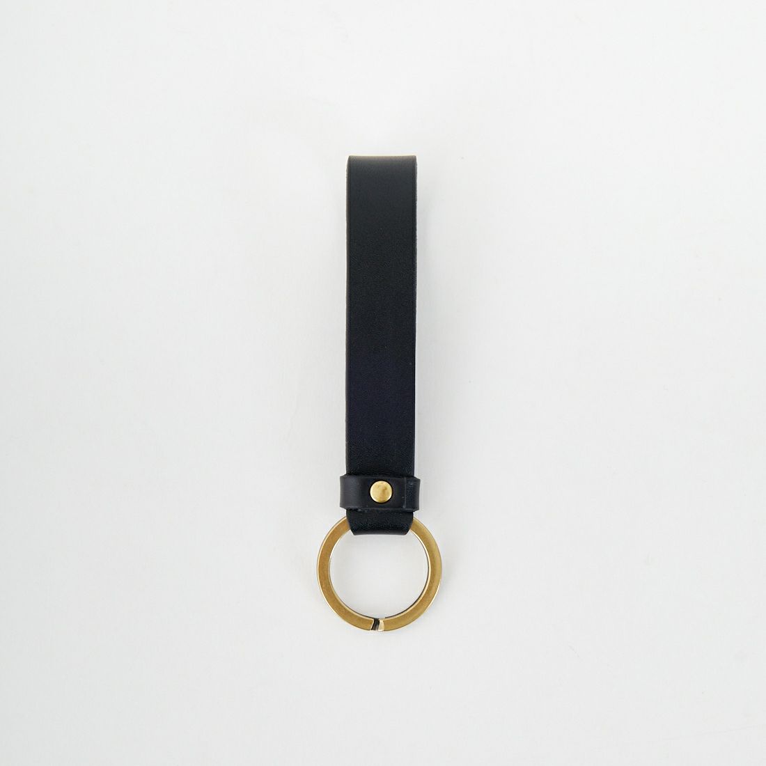 IL BISONTE [イルビゾンテ] レザーキーリング [5472305390] 35 ﾌﾞﾗｯｸ