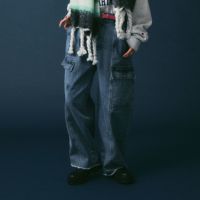 97 L.BLUE&&モデル身長：157cm 着用サイズ：S&&