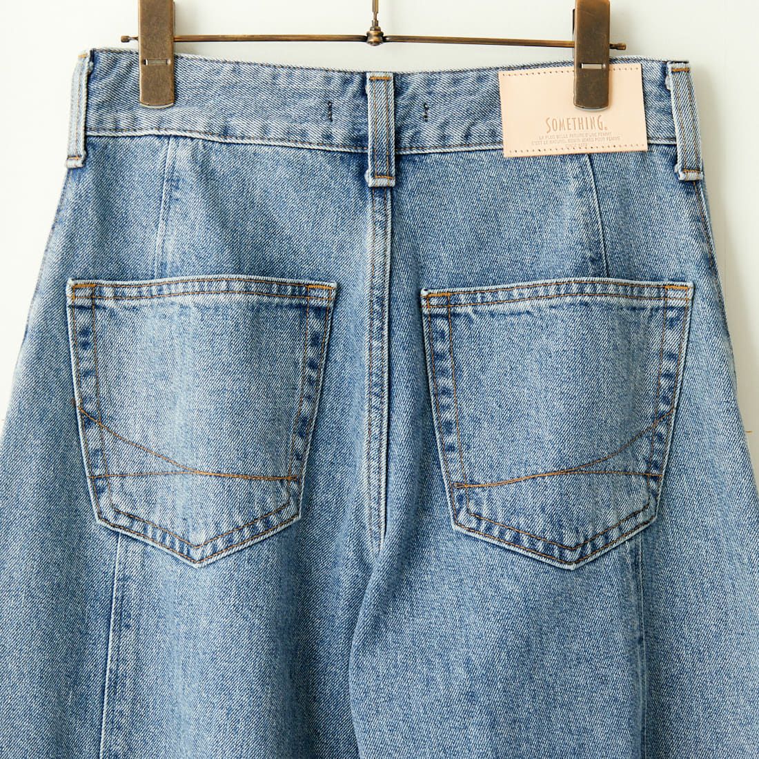 SOMETHING [サムシング] 別注 バルーンカーゴワイドデニム [SJF588-JF] 97 L.BLUE