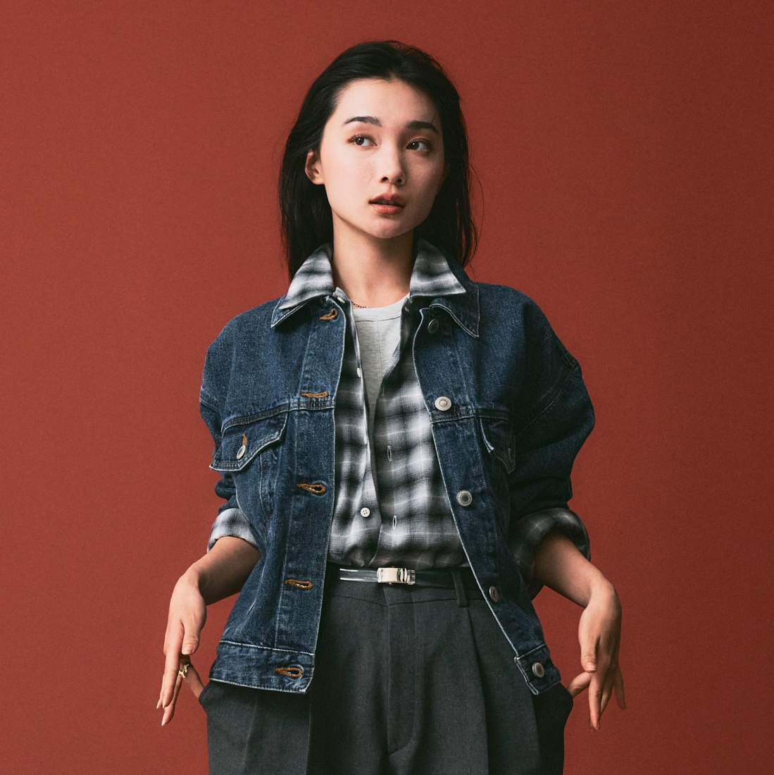 美品☆Gジャン デニムジャケット 110センチ （BREEZE デニムジャケット 