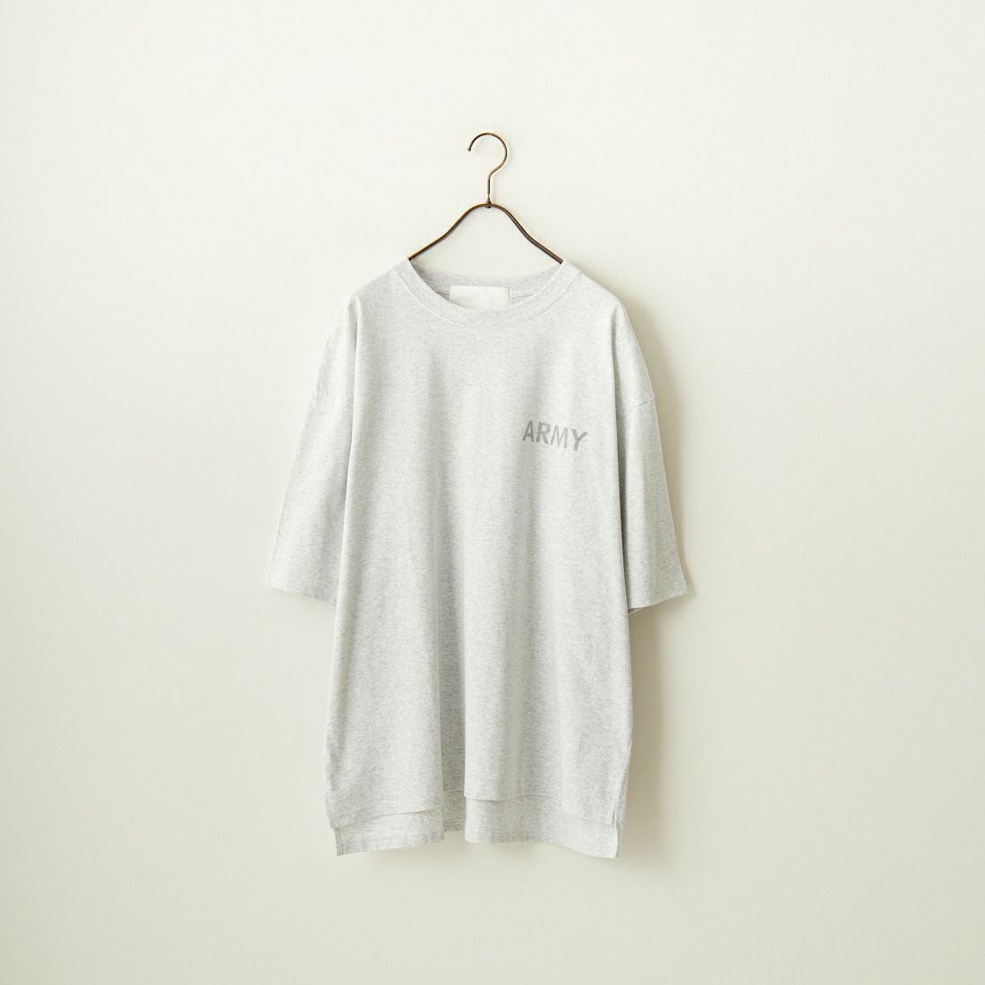 THRIFTY LOOK [スリフティールック] 別注 アーミープリントTシャツ [OE1401-JF] ASH