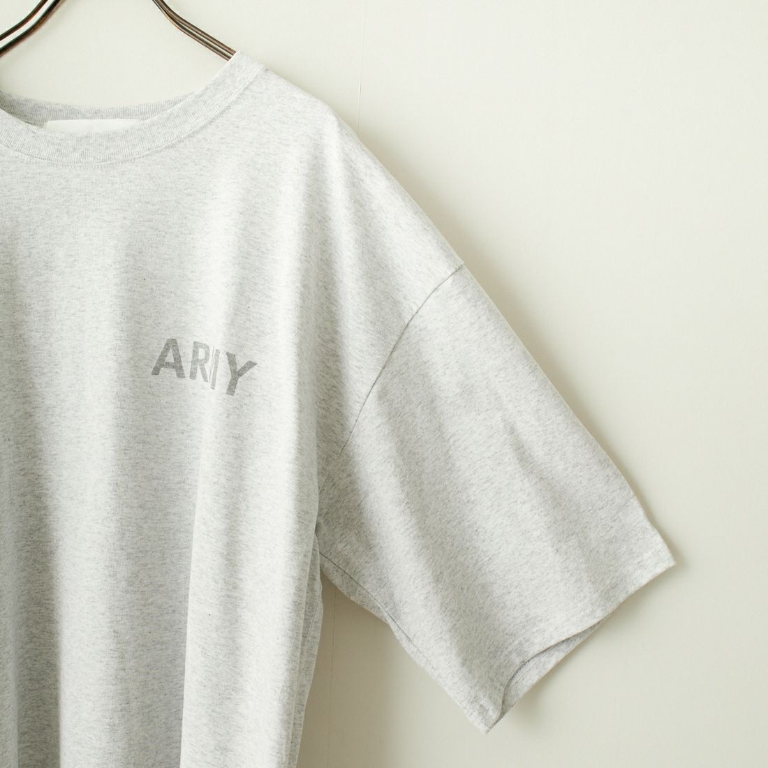 THRIFTY LOOK [スリフティールック] 別注 アーミープリントTシャツ [OE1401-JF] ASH