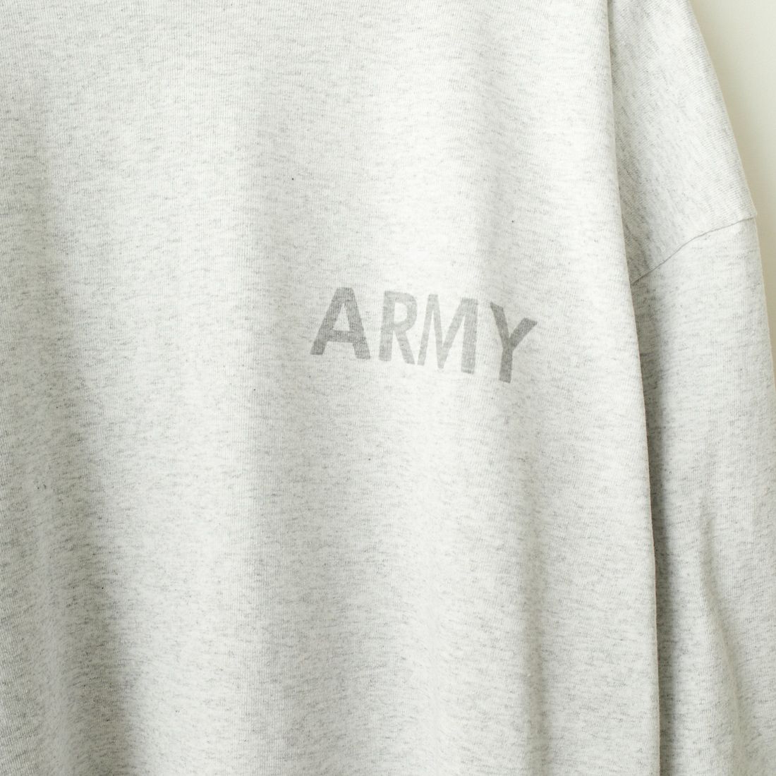 THRIFTY LOOK [スリフティールック] 別注 アーミープリントTシャツ [OE1401-JF] ASH