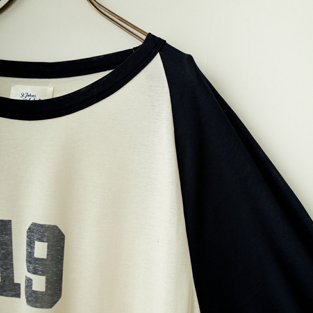 St.Johns 3rd club [セントジョンズサードクラブ] NO.19 シアーTシャツ [SJ24-14] OFF/NVY