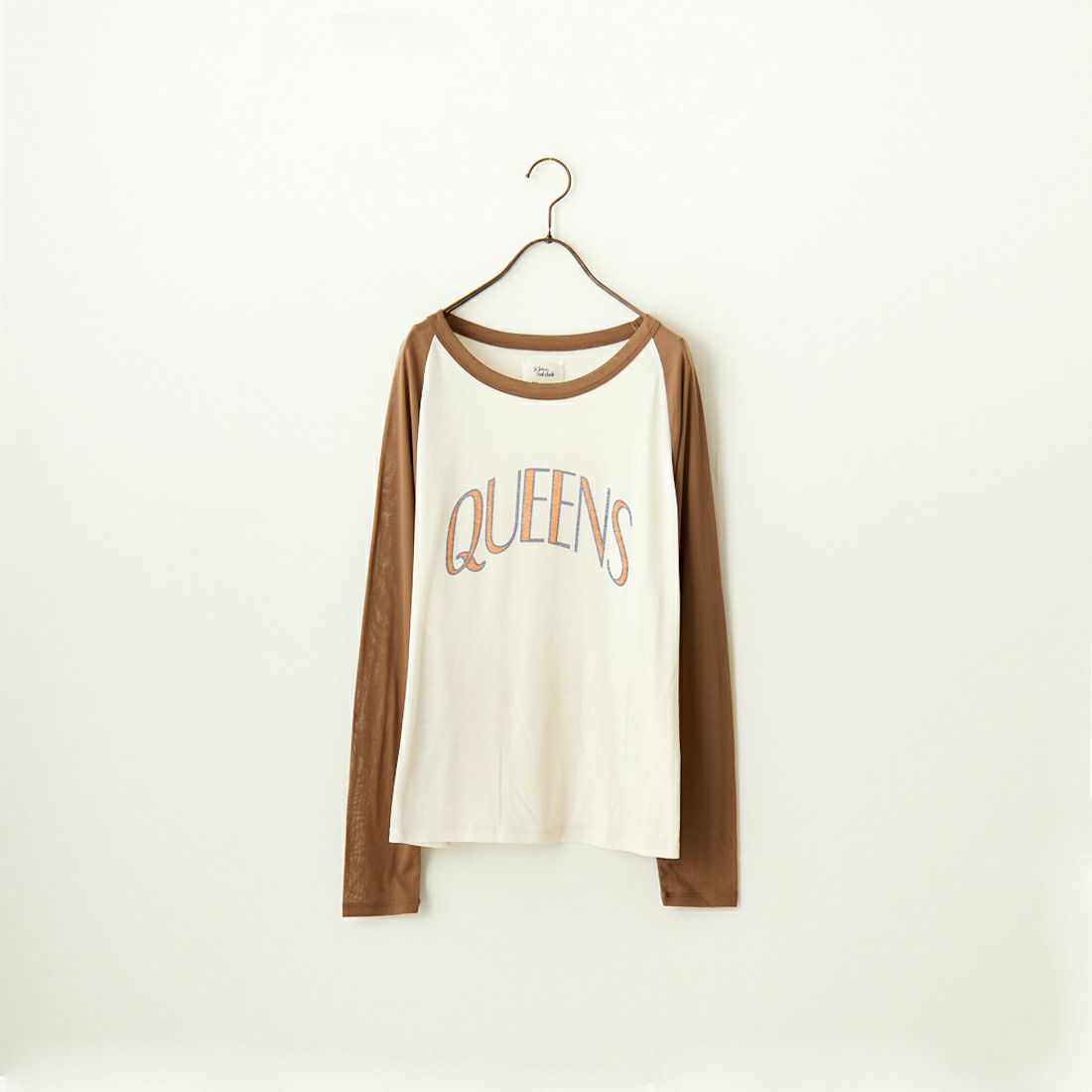 St.Johns 3rd club [セントジョンズサードクラブ] QUEENS シアーTシャツ [SJ24-13] OFF/TAUPE