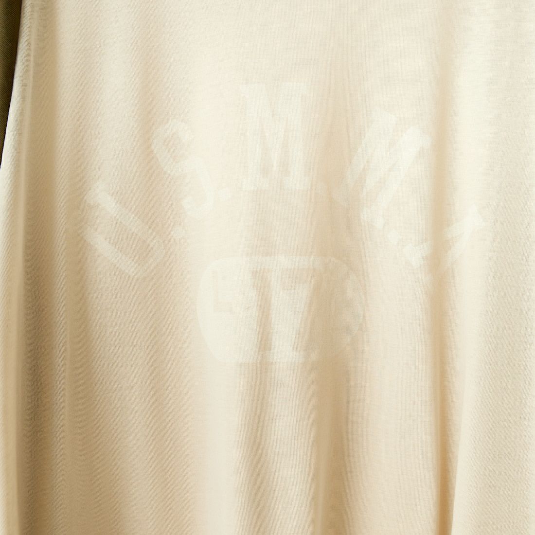 St.Johns 3rd club [セントジョンズサードクラブ] U.S.M.M.A シアーTシャツ [SJ24-15] BEG/KHK