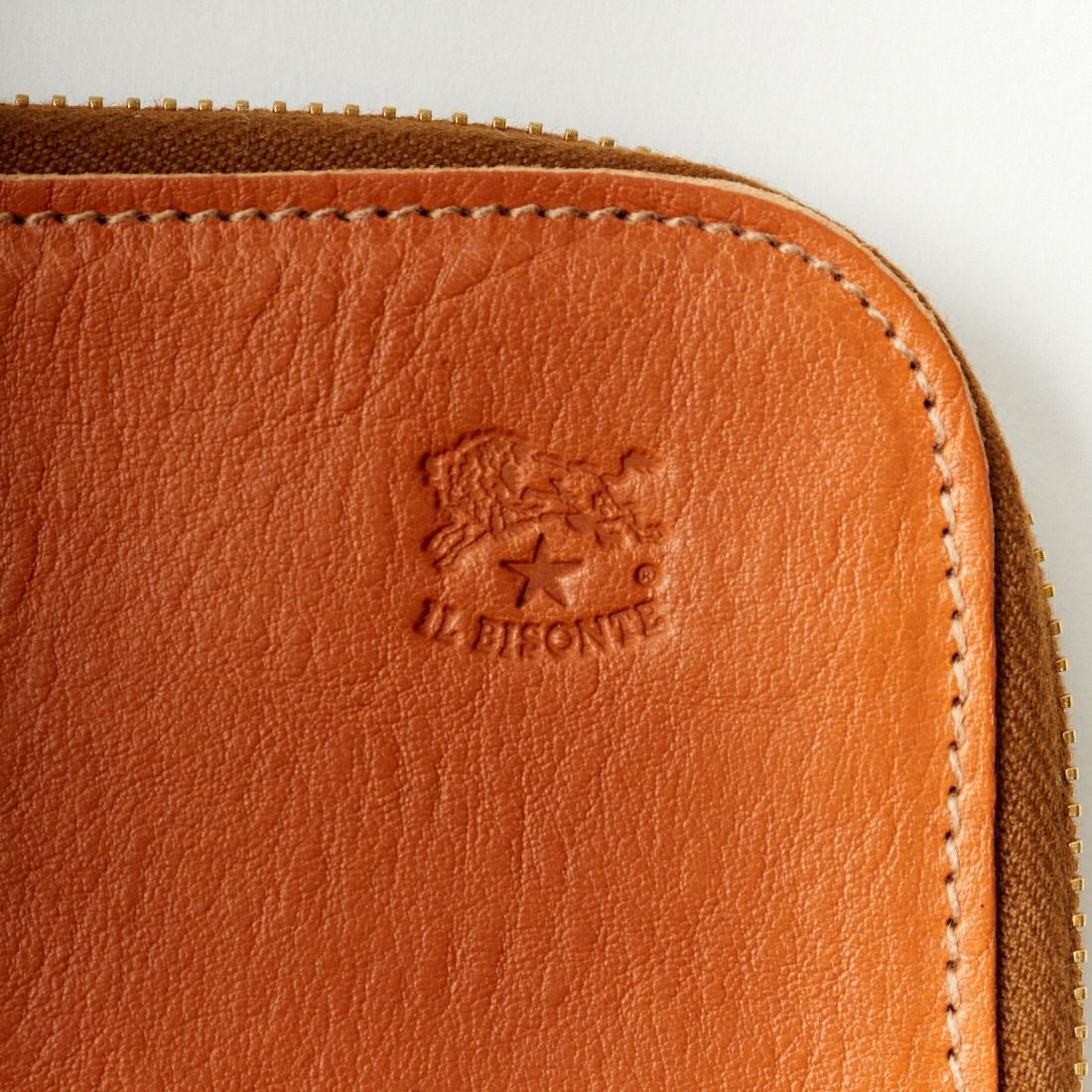 IL BISONTE [イルビゾンテ] レザーコンパクトウォレット [5432404540] 45 ﾔｹﾇﾒ