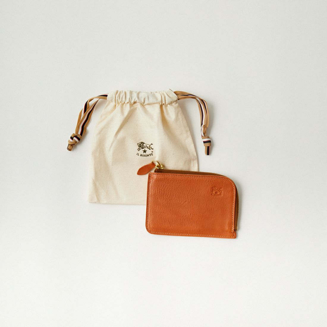 IL BISONTE [イルビゾンテ] レザーコンパクトウォレット [5432404540] 45 ﾔｹﾇﾒ