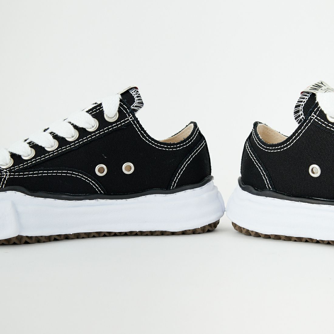 Maison MIHARA YASUHIRO [メゾン ミハラヤスヒロ] PETERSON ローカットスニーカー [A01FW702] BLACK